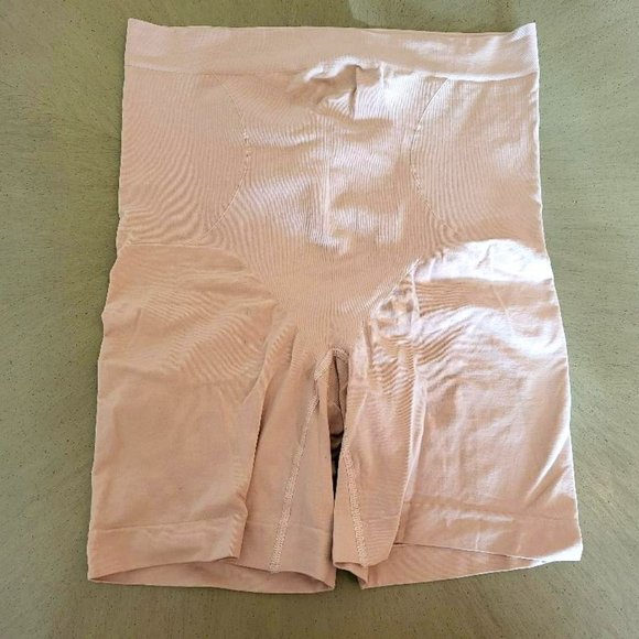 2 pair Rhonda Shear High Waist Smoothing Long Leg Panty 9815 – Size XL - Picture 3 of 5